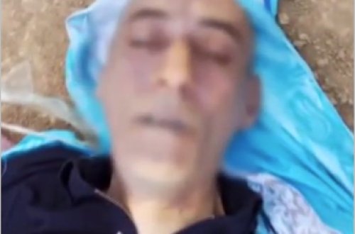 Kişini öldürüb yolun qırağına atdılar: 