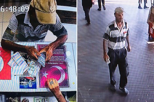 32 mini küçədə havaya səpdi – Video