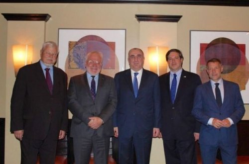 Эльмар Мамедъяров встретился с сопредседателями Минской группы