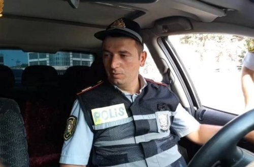 В Баку провели социальный эксперимент с участием дорожной полицией - ВИДЕО