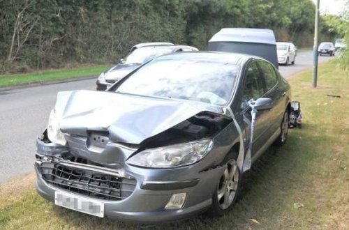 В Баку женщина совершила ДТП - ВИДЕО