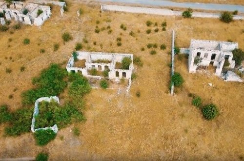 Ermənilər viran qoyduqları Ağdamın ən son görüntülərini yaydılar — FOTOLAR