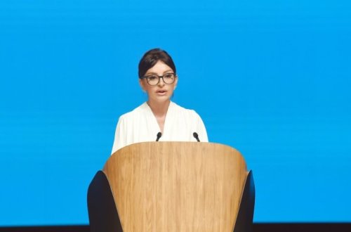 Мехрибан Алиева приняла участие в церемонии открытия Форума государственных услуг ООН - ФОТО