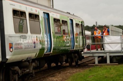 Великобритания показала свой первый водородный поезд