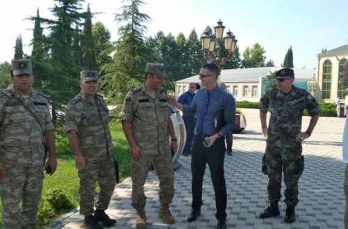 ATƏT-in nümayəndə heyəti Ağdama gəlib (FOTO)