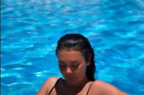 Oksana Rəsulova Antalyada bikinidə görüntüləndi- FOTOLAR