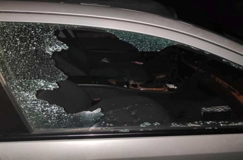 Tanınmış jurnalistin avtomobili qarət edildi (FOTOLAR)