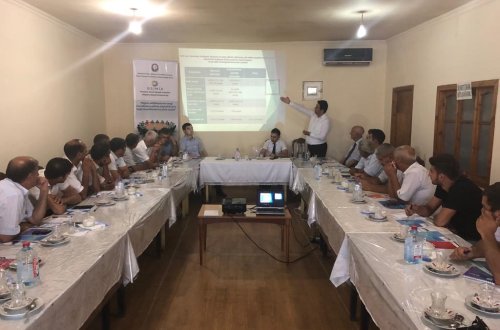 Sahibkarlarla növbəti görüş Zərdabda keçirilib