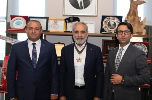 Yalçın Topçu “Xüsusi Xidmətlərə görə” ordeni ilə təltif edildi – Fotolar