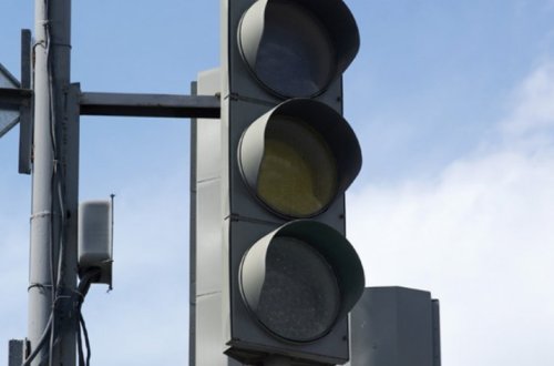 На некотрых улицах Баку не работают светофоры