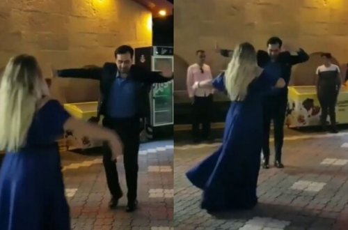 Eltonla Nazənin Gürcüstanda belə rəqs etdi - VİDEO