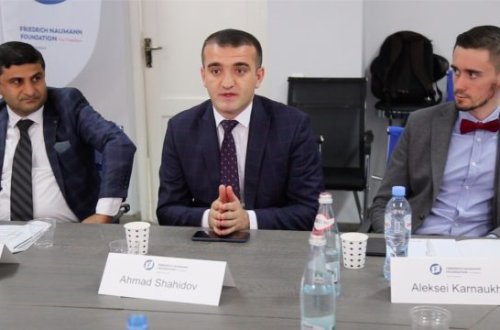 Əhməd Şahidov Tbilisidə Dağlıq Qarabağ münaqişəsinin humanitar fəsadlarından danışıb