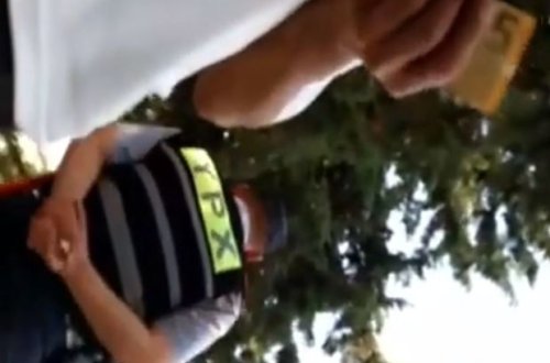 Rüşvət alarkən videosu yayılan polislər tapıldı - Yoxlama başladı