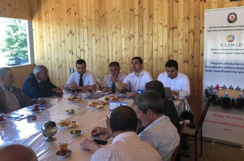 Layihə çərçivəsində sonuncu maarifləndirici görüş Şamaxıda keçirilib – ŞURANIN DƏSTƏYİ İLƏ