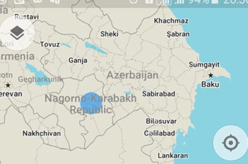 “Maps.me”dən Azərbaycana qarşı hörmətsizlik - FOTOFAKT