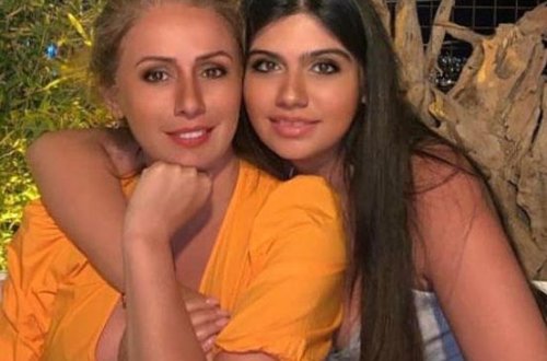 Roza qızı ilə belə dincəlir - FOTO