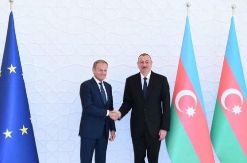 İlham Əliyev: Donald Tuskla gələcək əməkdaşlığı planlaşdıracağıq
