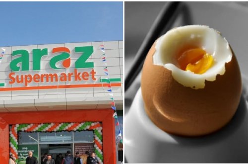 'Araz' marketdən yumurta aldı, şok yaşadı: '2 MİLYONLUQ SAAT HALALIN OLSUN, QAQAŞ' - FOTOFAKT