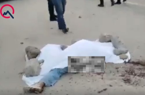 Sumqayıtda “KamAZ” gənc qızın üstündən keçdi