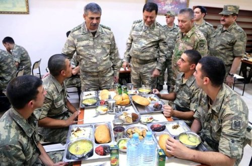 Hərbi hissələrdə yoxlama başladı - FOTO