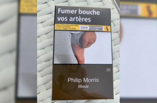 Житель Франции обнаружил на сигаретах фотографию своей ампутированной ноги