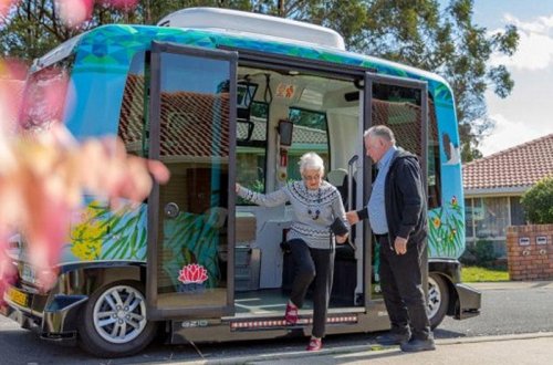 Avstraliyada sürücüsüz avtobuslar sərnişinləri daşımağa başlayıb