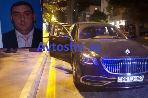Polis Bakıda yarım milyonluq maşını saxladı - FOTO