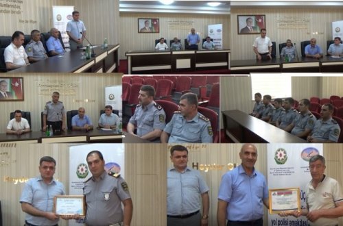 İsmayıllıda yol polisi ilə görüş keçirildi – Problemlər müzakirə edildi - FOTO - VİDEO