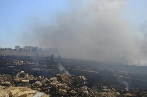 SON DƏQİQƏ: Azərbaycanda güclü yanğın başladı