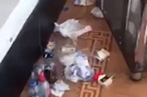 В Баку хозяин пришел в ужас от состояния квартиры, арендуемой арабами - ВИДЕО