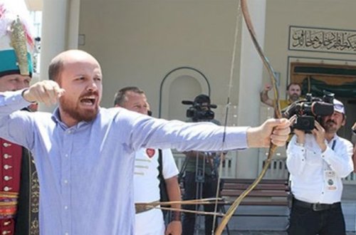Ərdoğanın oğlu Gədəbəydə - Video
