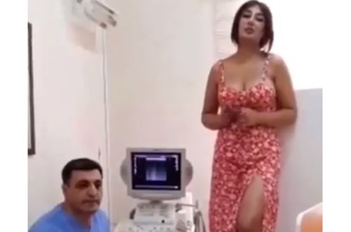 Bakıda həkimdən biabırçı reklam - Video