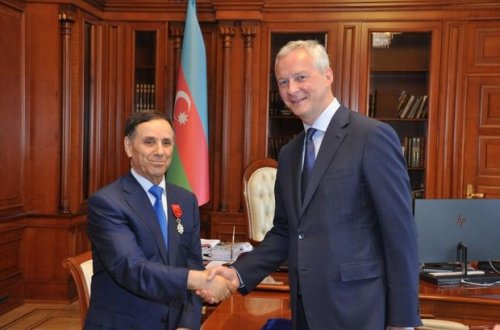 Novruz Məmmədova Fransanın ən yüksək dövlət mükafatı verildi - FOTO