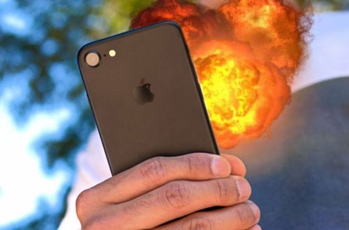 iPhone взорвался прямо в руках мужчины – ВИДЕО