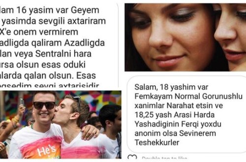 BİABIRÇILIQ: Cinsi azlıqlar sosial şəbəkədə partnyor axtarır: 