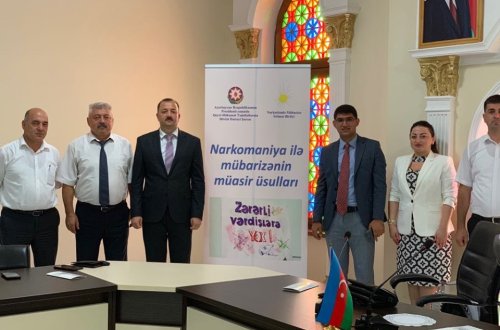 “Narkomaniyaya qarşı mübarizədə müasir metodlar” adlı tədbir həyata keçirilib