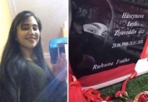 Dəm qazından boğularaq ölən nişanlı Leylanın FOTOLARI