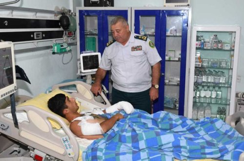 Erməni təxribatının qarşısını alarkən yaralanan əsgərmiz əməliyyat olundu (FOTO)