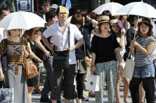 В Японии десятки человек погибли от аномальной жары