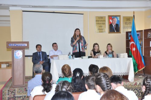 Qənirə Paşayevanın təşəbbüsü ilə Tovuzda Yunus Oğuzun tarixi romanlarının təqdimatı keçirilib
