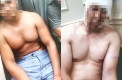 Atambayevin evinə hücum zamanı əsir götürülən xüsusi təyinatlıların ilk görüntüsü - VİDEO