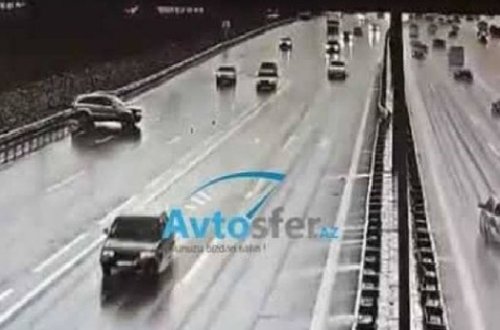 Yağışdan sonra Bakıdakı qəzalar – Video