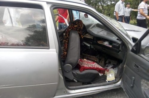 Oğuzda ağır qəza: nişana gedirdilər, xəstəxanaya düşdülər