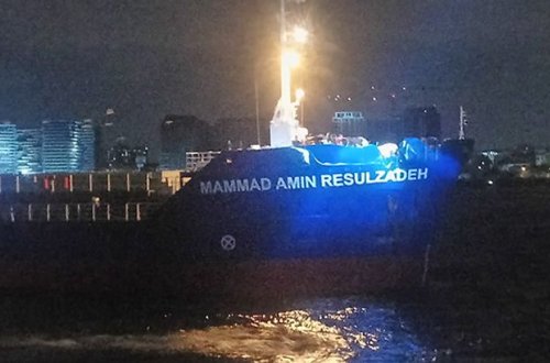 Qəzaya düşən Rəsulzadə gəmisinin son görüntüləri yayıldı — FOTOLAR