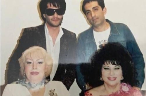Zeynəb Xanlarova və İlhamə Quliyeva illər əvvəl - FOTO