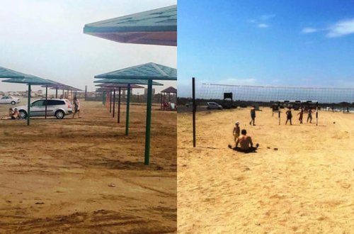 По инициативе Лейлы Алиевой в Баку создаются общественные пляжи - ФОТО