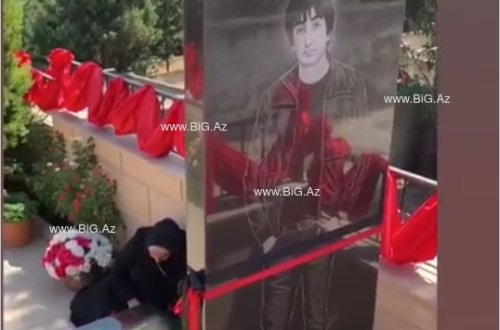 Özünü 10-cu mərtəbədən atan 23 yaşlı gəncin məzarından ürəkdağlayan FOTOLAR