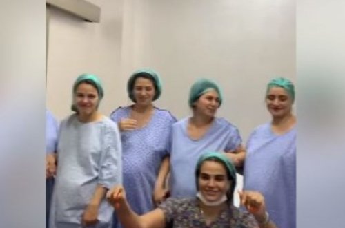 Azərbaycanda ginekoloqun palatada hamilələrlə maraqlı rəqsi rekord qırır– VİDEO
