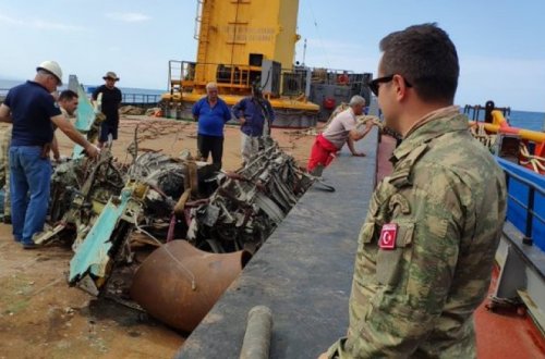 Найдены новые фрагменты потерпевшего крушение азербайджанского самолета МиГ-29