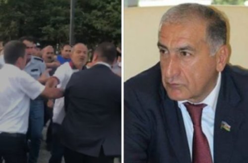 Deputat “Relax”a gələn vergi işçilərini belə döydürüb - VİDEO